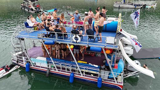 birthday party on a boat