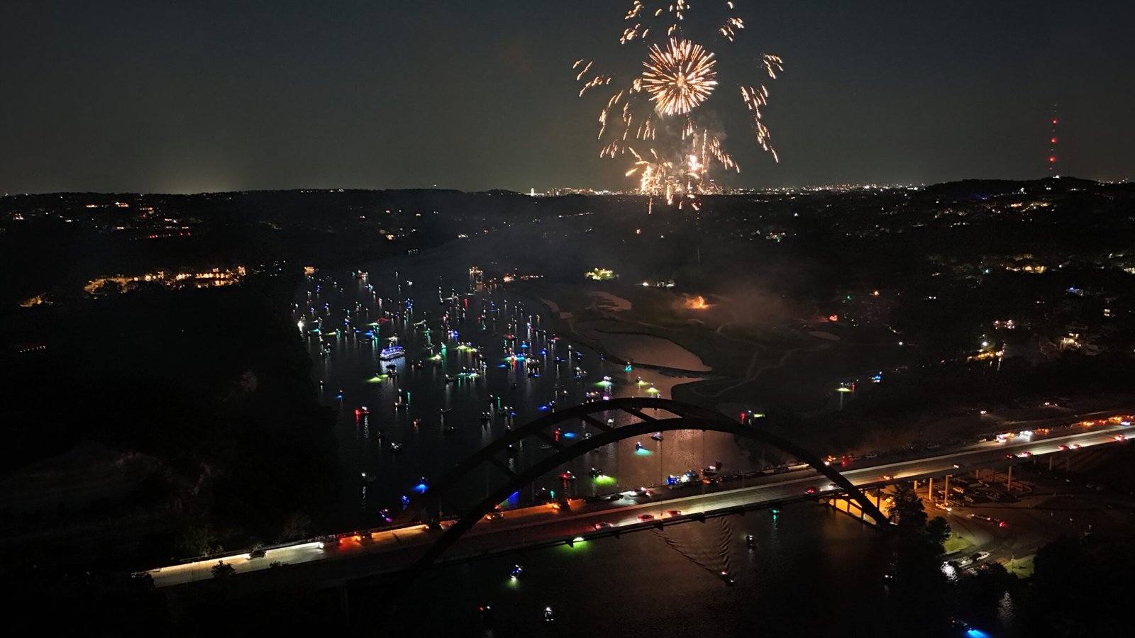bachelorette party on lake travis