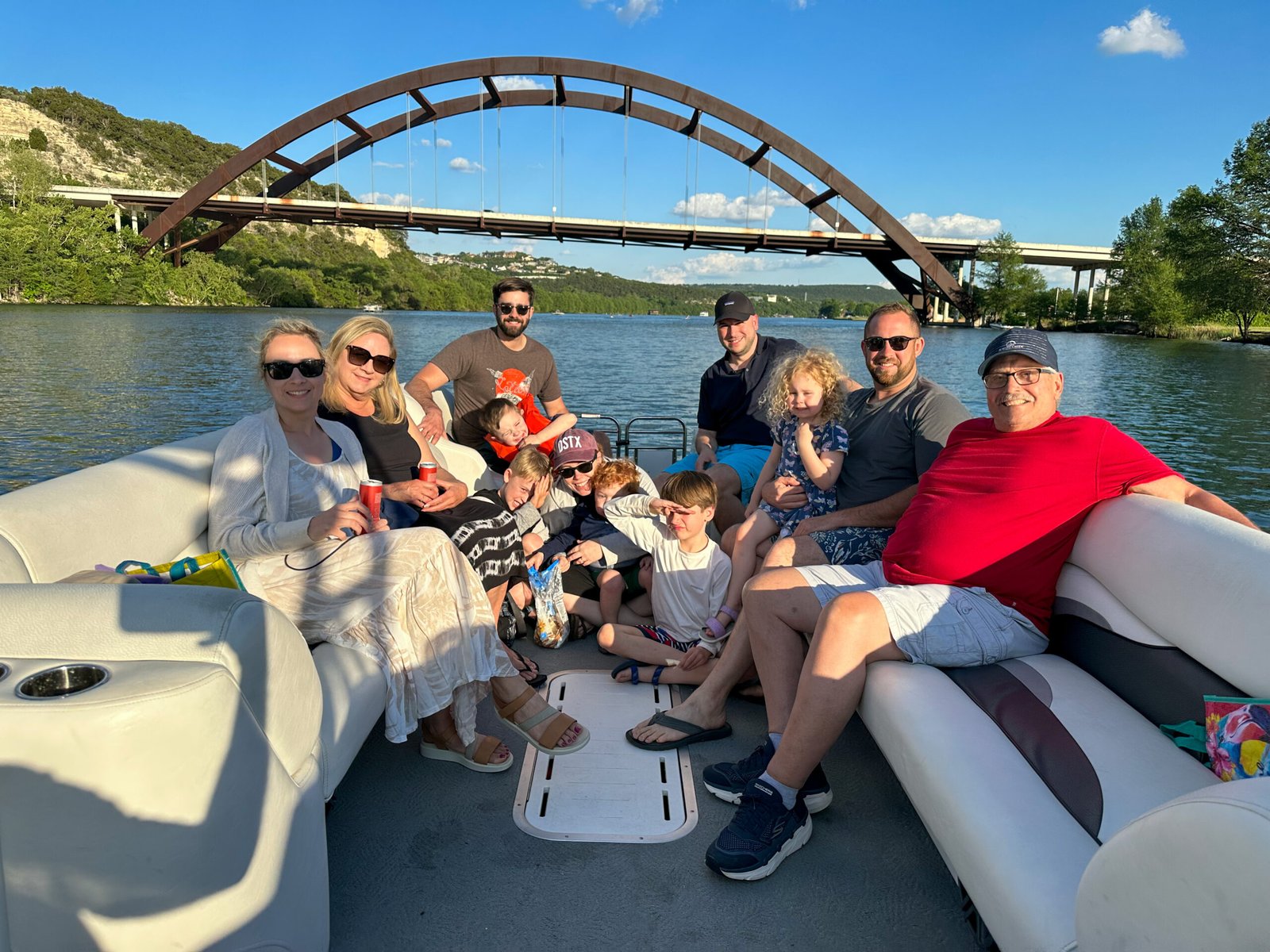 family fun at lake travis