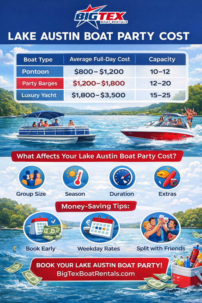 lake austin boat party